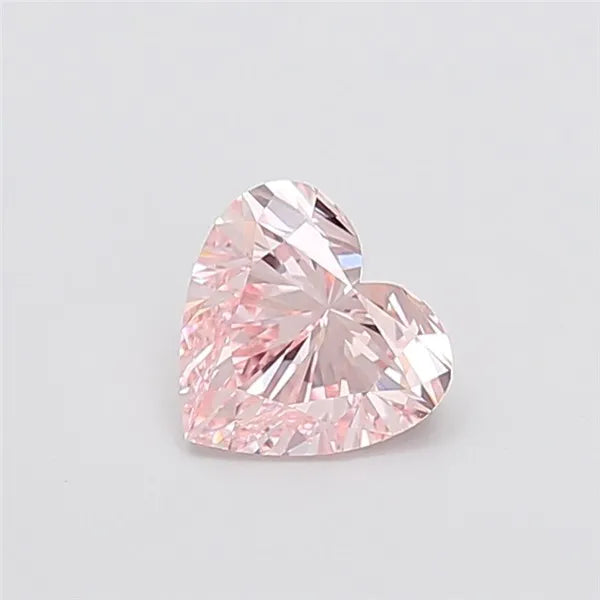 1.31ct Heart Lab Grown Diamond (Colour Fancy Intense Pink, Clarity VVS2, IGI Certified)