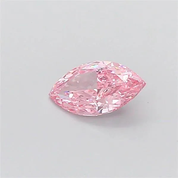 1.33ct Marquise Lab Grown Diamond (Colour Fancy Vivid Pink, Clarity VS1, IGI Certified)