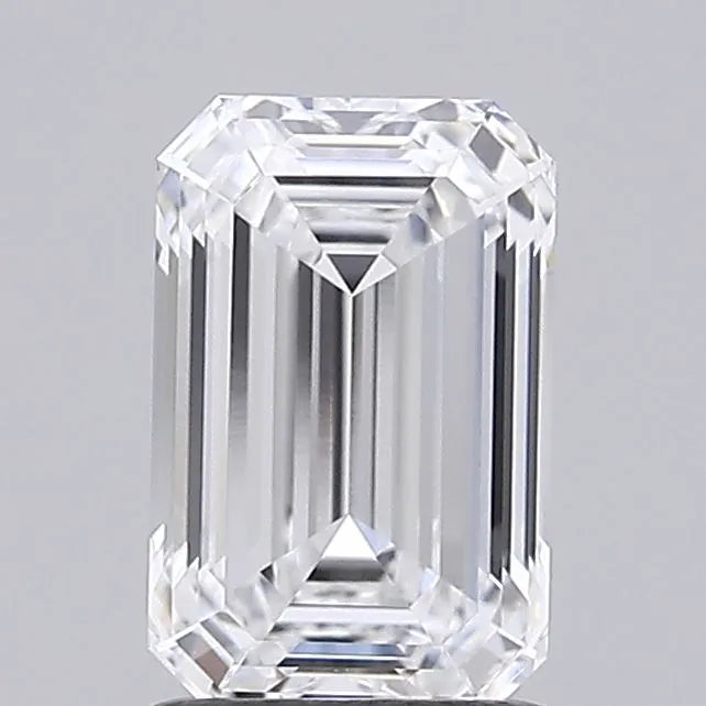 1.40ct Emerald Lab Grown Diamond (Colour D, Clarity VVS1, IGI Certified)