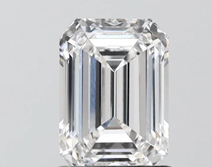 1.41ct Emerald Lab Grown Diamond (Colour D, Clarity IF, IGI Certified)
