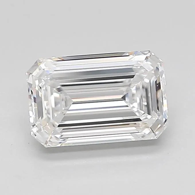 1.41ct Emerald Lab Grown Diamond (Colour D, Clarity IF, IGI Certified)