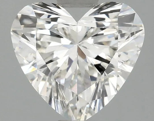 1.42ct Heart Lab Grown Diamond (Colour G, Clarity VS2, IGI Certified)