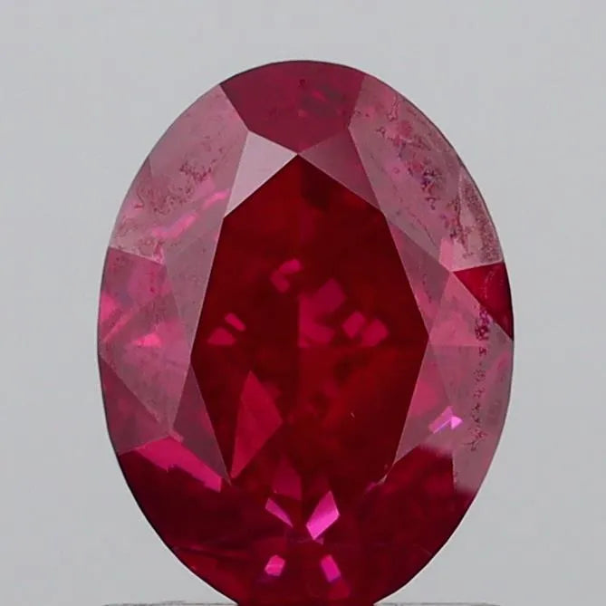 1.49ct Oval Lab Grown Diamond (Colour Fancy Vivid Pink, Clarity VS1, IGI Certified)