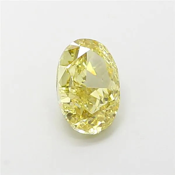 1.52ct Oval Lab Grown Diamond (Colour Fancy Intense Yellow, Clarity VS2, IGI Certified)