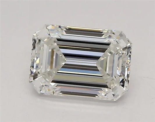 1.55ct Emerald Lab Grown Diamond (Colour E, Clarity VVS1, IGI Certified)
