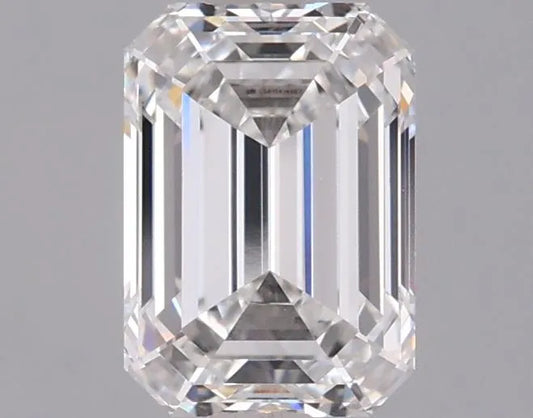 1.55ct Emerald Lab Grown Diamond (Colour E, Clarity VVS2, IGI Certified)