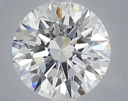 1.55ct Round Lab Grown Diamond (Colour D, Clarity VVS2, Cut EX, IGI Certified)