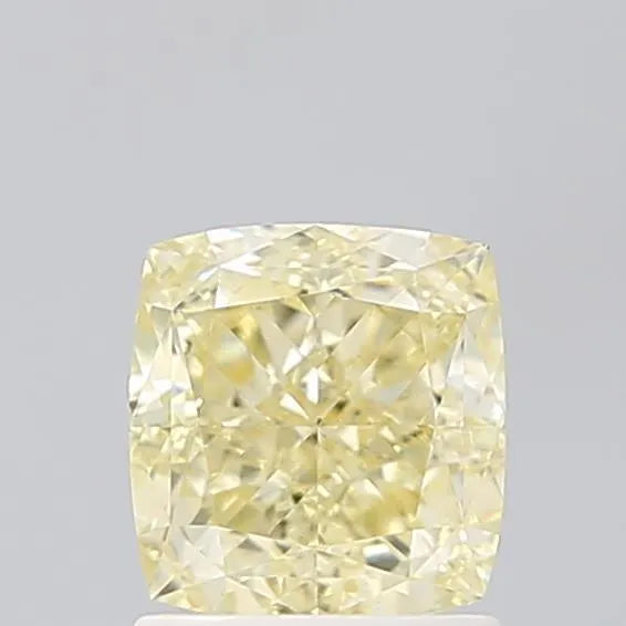 1.61ct Cushion modified Lab Grown Diamond (Colour Fancy Light Yellow, Clarity VVS2, IGI Certified)