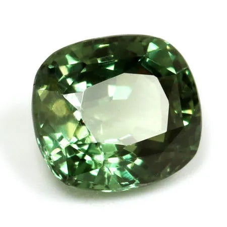 1.65ct Cushion Natural Alexandrite (Colour Green, Clarity Slightly Included, Cut Faceted)