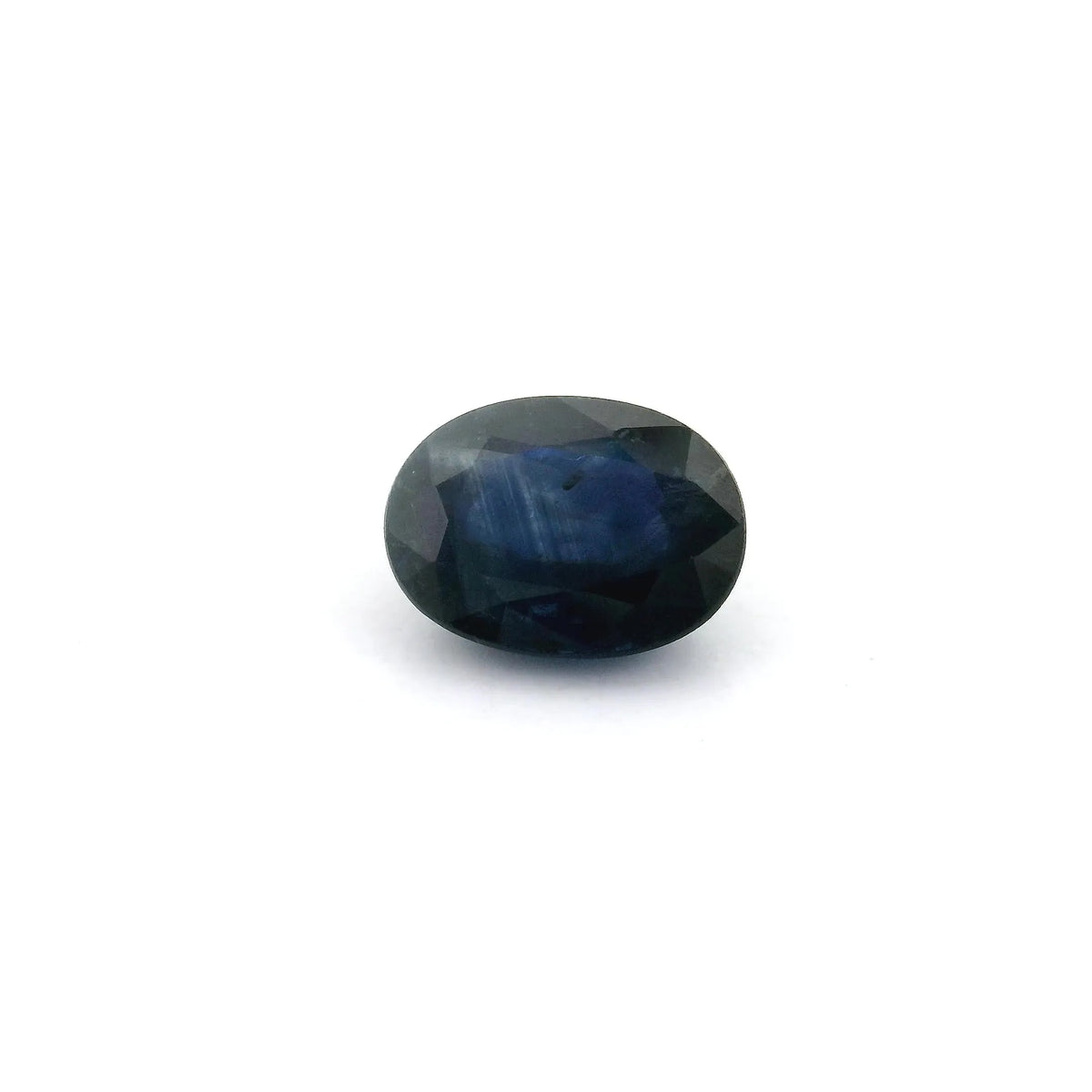 1.67ct Oval Natural Sapphire (Colour Blue, Clarity Moderately Included, Cut Faceted)
