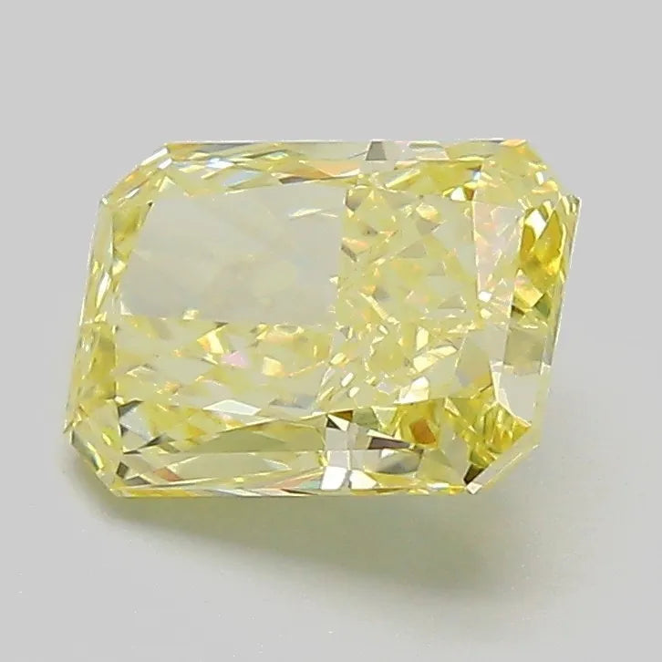 1.67ct Radiant Lab Grown Diamond (Colour Fancy Intense Yellow, Clarity VVS2, IGI Certified)