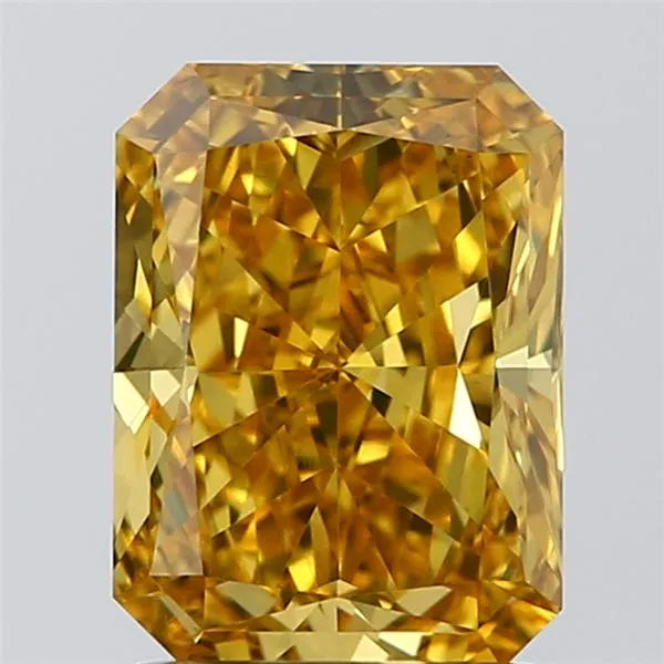 1.70ct Radiant Lab Grown Diamond (Colour Fancy Vivid Yellow, Clarity VS1, IGI Certified)