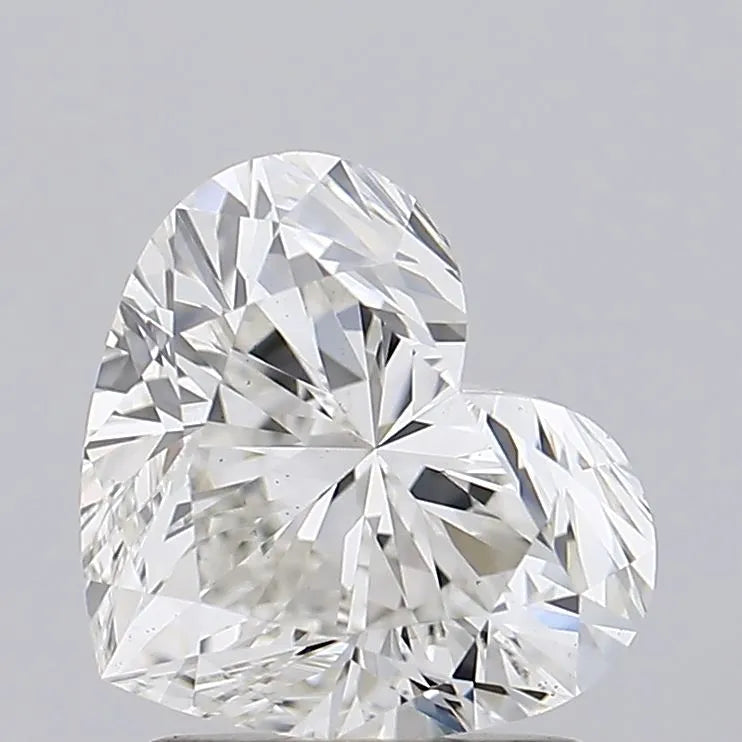 1.71ct Heart Lab Grown Diamond (Colour G, Clarity VS1, IGI Certified)