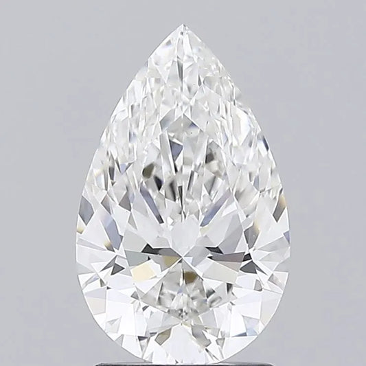1.72ct Pear Lab Grown Diamond (Colour F, Clarity VVS2, IGI Certified)