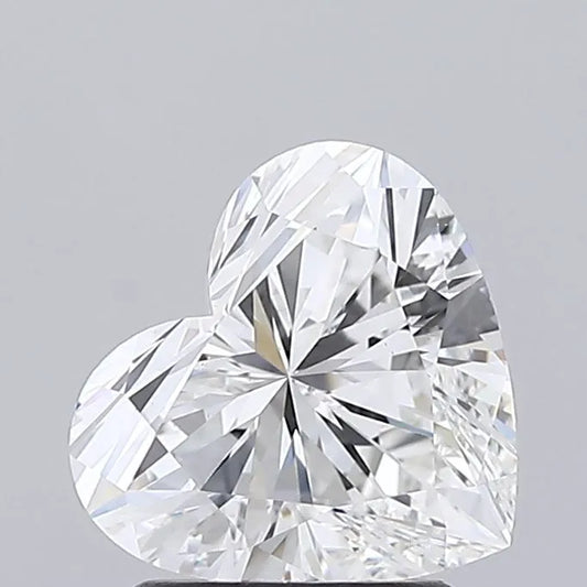 1.80ct Heart Lab Grown Diamond (Colour F, Clarity VS1, IGI Certified)
