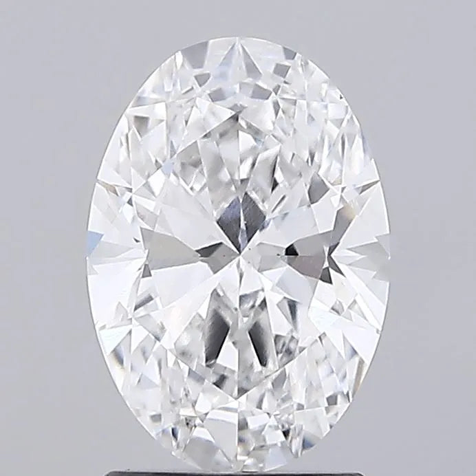 1.80ct Oval Lab Grown Diamond (Colour D, Clarity VS1, IGI Certified)