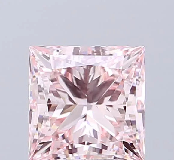 1.83ct Princess Lab Grown Diamond (Colour Fancy Intense Pink, Clarity VVS2, IGI Certified)