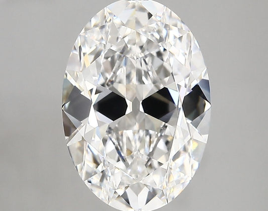 Lab-Grown Oval Diamond - 3.59 Carats, E Color, VVS2 Clarity - Certified by IGI - Report Number: LG680540298