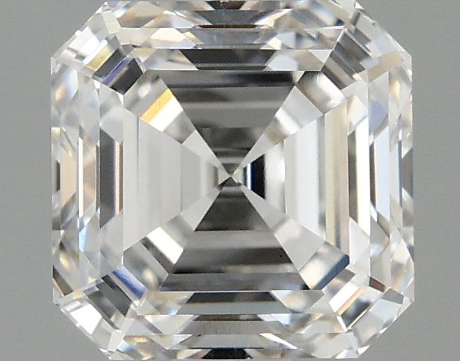 Lab-Grown Asscher Diamond - 1.51 Carats, F Color, VS1 Clarity - Certified by IGI - Report Number: LG675575656
