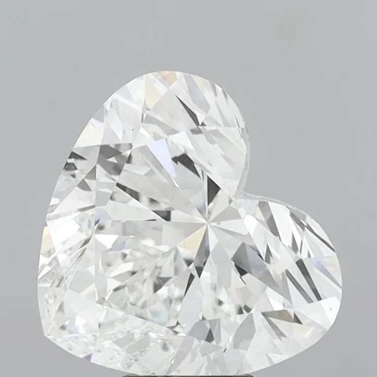 7,04 ct Herzförmiger, im Labor gezüchteter Diamant (Farbe E, Reinheit VVS2, IGI-zertifiziert)