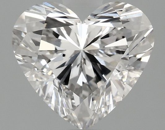 Lab-Grown Heart Diamond - 1.96 Carats, F Color, VS2 Clarity - Certified by IGI - Report Number: LG711505742