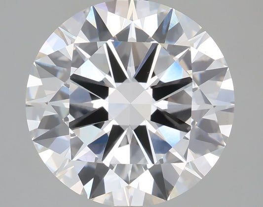 Lab-Grown Round Diamond - 4.01 Carats, E Color, VVS2 Clarity - Certified by IGI - Report Number: LG671481545