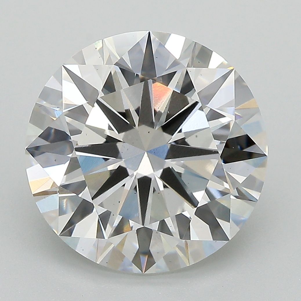 Lab-Grown Round Diamond - 6.01 Carats, E Color, VS2 Clarity - Certified by IGI - Report Number: LG680581203