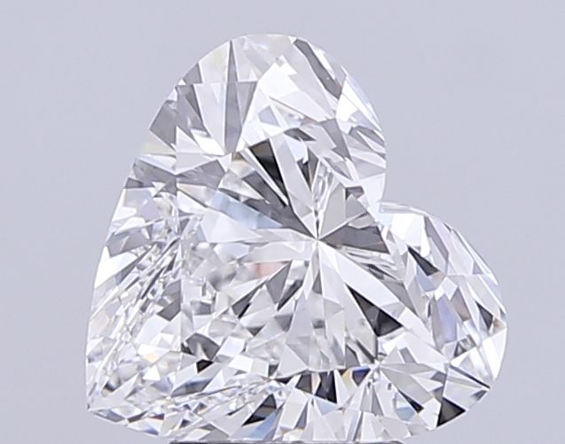Lab-Grown Heart Diamond - 4.0 Carats, D Color, VVS2 Clarity - Certified by IGI - Report Number: LG703512164