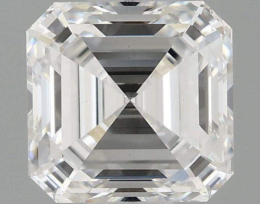 Lab-Grown Asscher Diamond - 1.01 Carats, D Color, VS1 Clarity - Certified by IGI - Report Number: LG691578864
