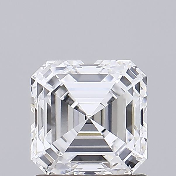 Lab-Grown Asscher Diamond - 1.29 Carats, D Color, VVS2 Clarity - Certified by GIA - Report Number: 5496727502