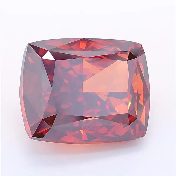11.20ct Cushion modified Lab Grown Diamond (Colour Fancy Deep Orangey Brown, Clarity VVS2, IGI Certified)