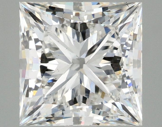 Lab-Grown Princess Diamond - 2.98 Carats, E Color, VS2 Clarity - Certified by IGI - Report Number: LG652477565