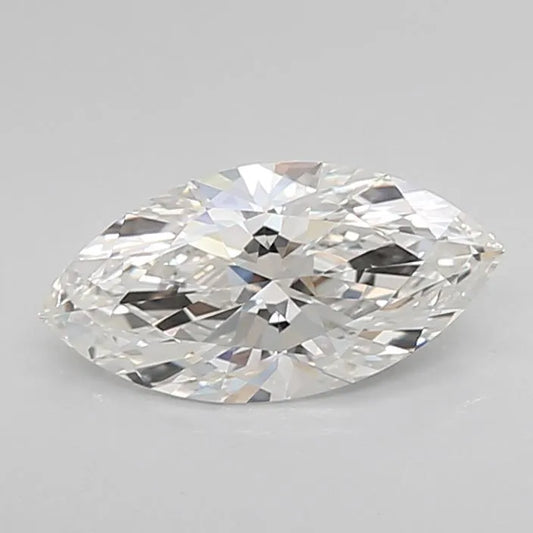 1,01 ct Marquise-Diamant im Labor (Farbe F, Reinheit VVS1, Schliff EX, IGI-zertifiziert)