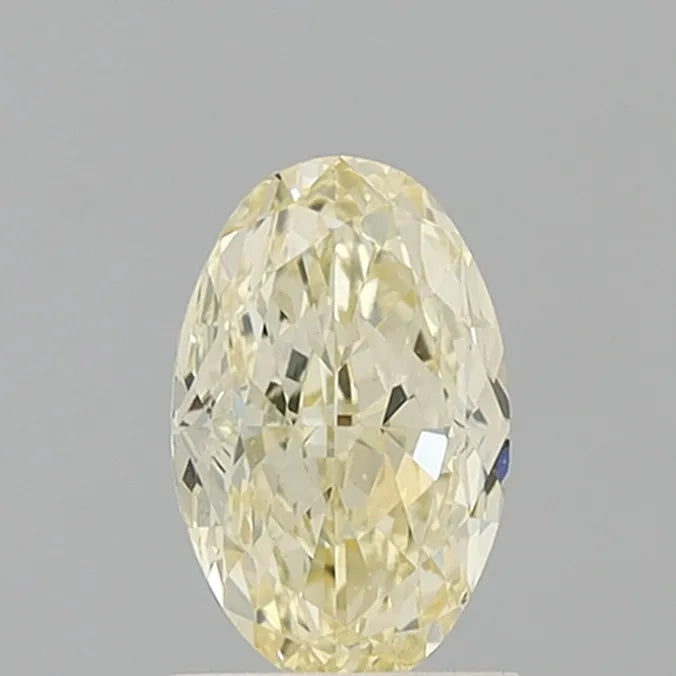 1.57ct Oval Lab Grown Diamond (Colour Fancy Yellow, Clarity VVS2, IGI Certified)