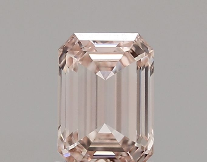 Lab-Grown Emerald Diamond - 1.01 Carats, Fancy Intense Pink Color, VVS2 Clarity - Certified by IGI - Report Number: LG669450334