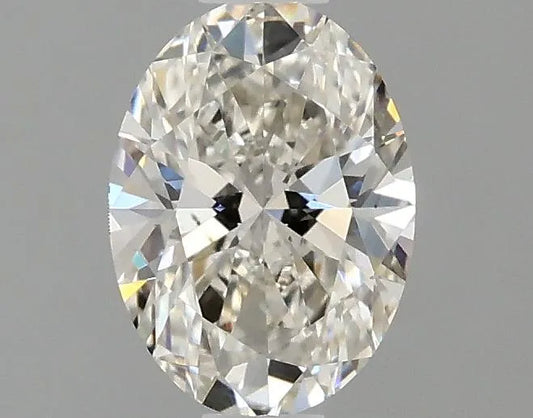 0,98 ct ovaler, im Labor gezüchteter Diamant (Farbe H, Reinheit VS2, IGI-zertifiziert)