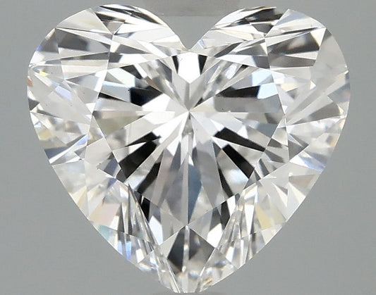 Lab-Grown Heart Diamond - 1.95 Carats, E Color, VS2 Clarity - Certified by IGI - Report Number: LG703501955