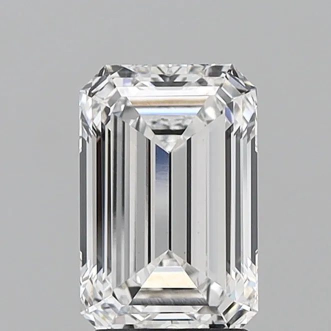 2.91ct Emerald Lab Grown Diamond (Colour D, Clarity VVS2, IGI Certified)