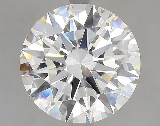 Lab-Grown Round Diamond - 4.51 Carats, F Color, VS2 Clarity - Certified by IGI - Report Number: 629489182