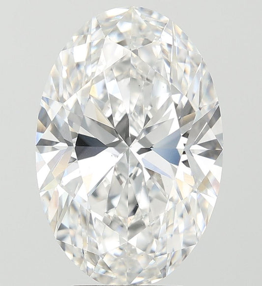 Lab-Grown Oval Diamond - 5.12 Carats, E Color, VS2 Clarity - Certified by IGI - Report Number: LG649459673