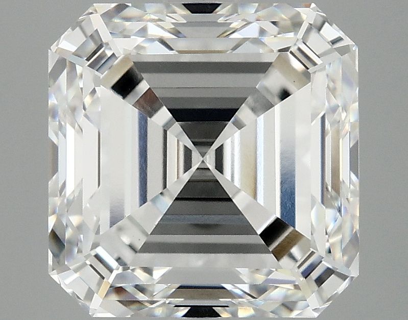 Lab-Grown Asscher Diamond - 4.74 Carats, F Color, VVS2 Clarity - Certified by IGI - Report Number: LG715539651