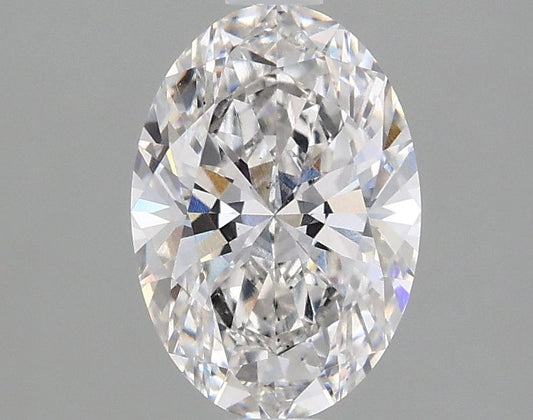 Lab-Grown Oval Diamond - 1.47 Carats, F Color, VS1 Clarity - Certified by IGI - Report Number: LG665415405