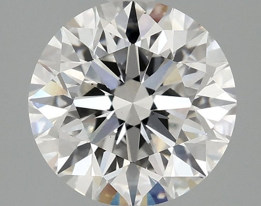 Lab-Grown Round Diamond - 2.47 Carats, F Color, VS2 Clarity - Certified by IGI - Report Number: LG717501811