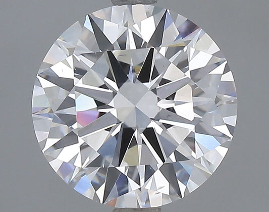 Lab-Grown Round Diamond - 3.04 Carats, E Color, VS2 Clarity - Certified by IGI - Report Number: LG671446452