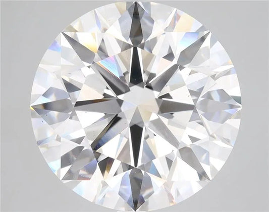 9,22 ct runder, im Labor gezüchteter Diamant (Farbe F, Reinheit VS1, Schliff-ID, IGI-zertifiziert)