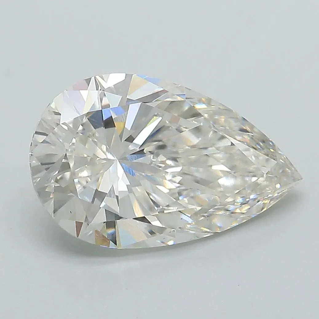 3.02ct Pear Lab Grown Diamond (Colour H, Clarity VS1, IGI Certified)