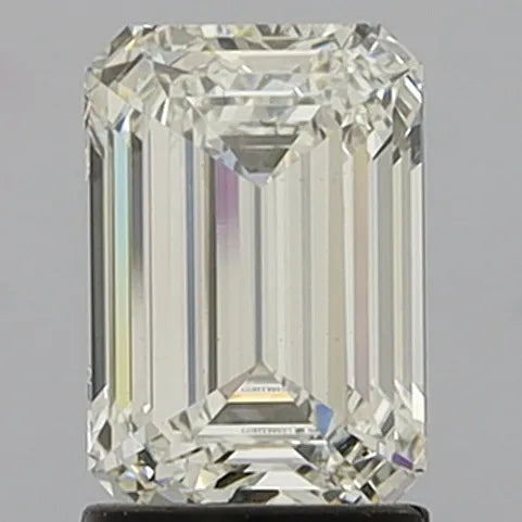 Diamant émeraude de 2,00 ct (couleur G, pureté VS1, certifié IGI)