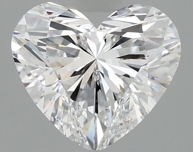 Lab-Grown Heart Diamond - 1.97 Carats, D Color, VVS2 Clarity - Certified by IGI - Report Number: LG683594163