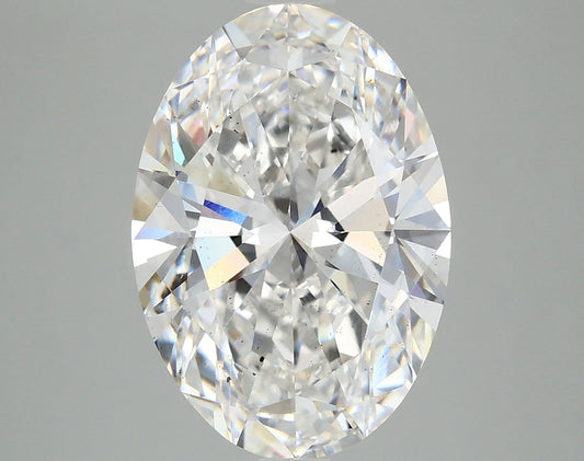 Lab-Grown Oval Diamond - 5.01 Carats, F Color, VS2 Clarity - Certified by IGI - Report Number: LG671409301