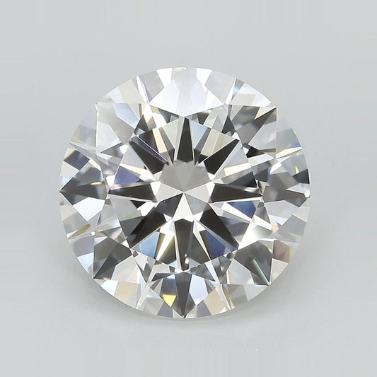 Lab-Grown Round Diamond - 7.01 Carats, E Color, VS1 Clarity - Certified by IGI - Report Number: LG691525104
